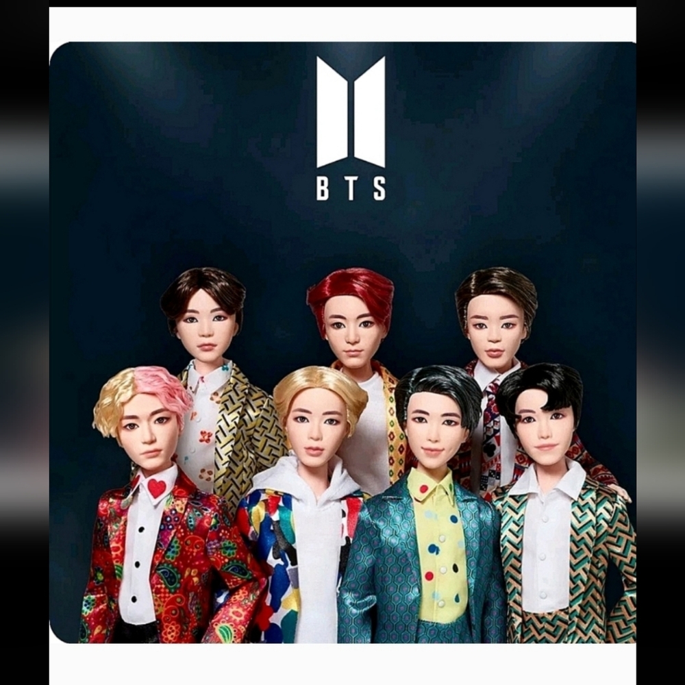 BTS Collectible Dolls Set All Seven Dolls